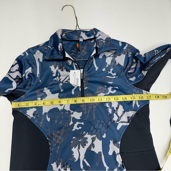 Kerrits kids protek quarter zip pullover horse print sz xl NWT - Picture 5 of 5